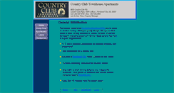 Desktop Screenshot of nccountryclubapts.com